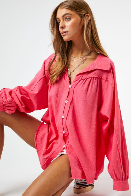 Pink Lemonade Relaxed Fit Shirt