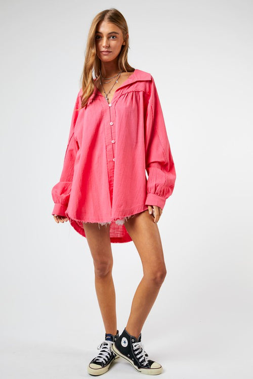 Pink Lemonade Relaxed Fit Shirt