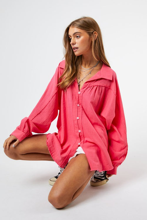 Pink Lemonade Relaxed Fit Shirt