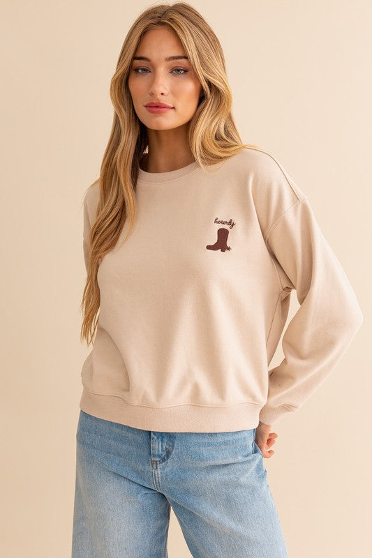 Howdy Cowboy Sweatshirt