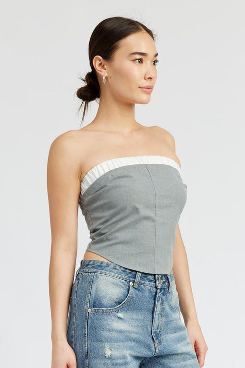 Contrast Tube Top