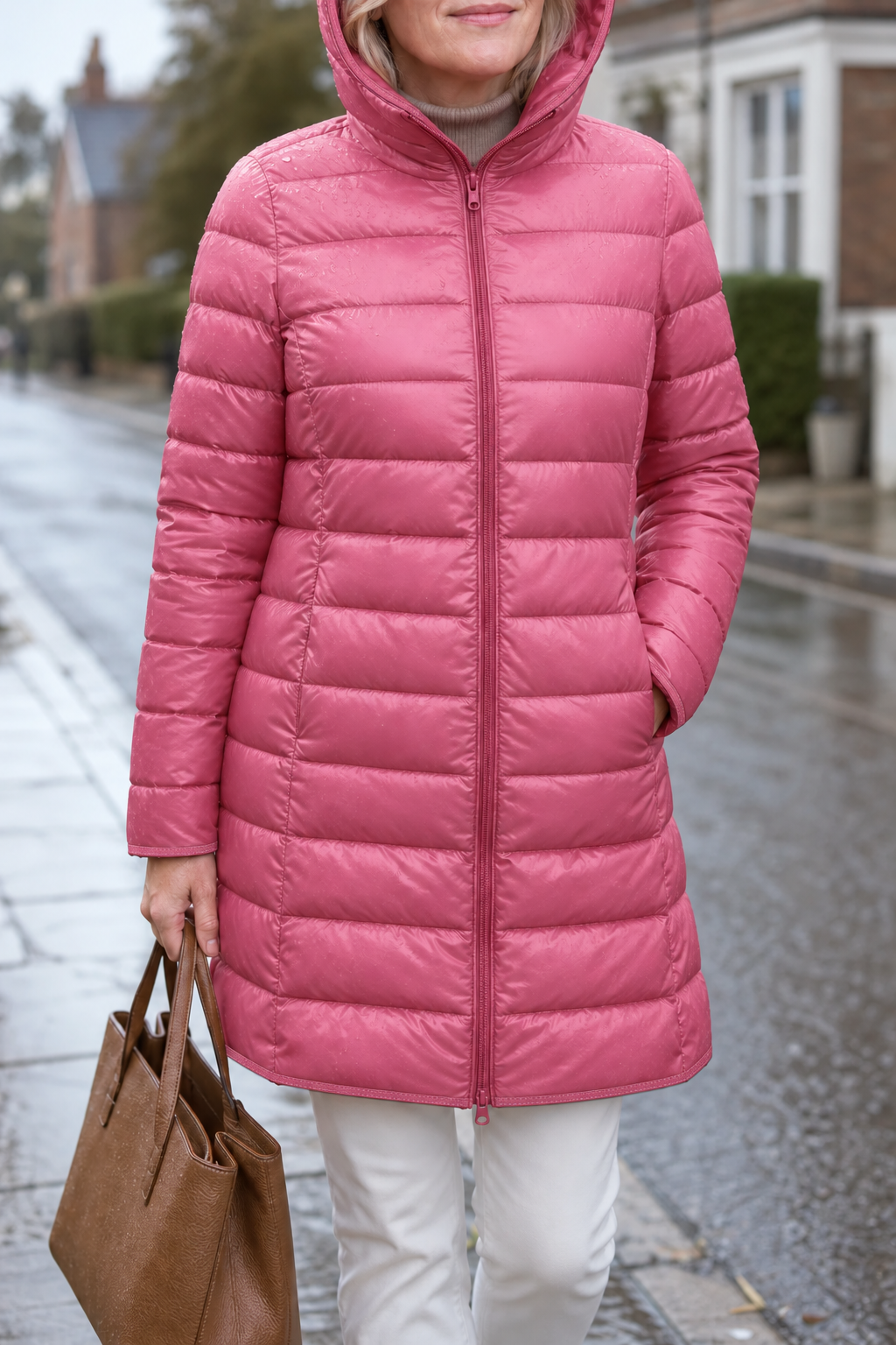 Featherlyte – Detachable-Hood Packable Ultralight Puffer Jacket