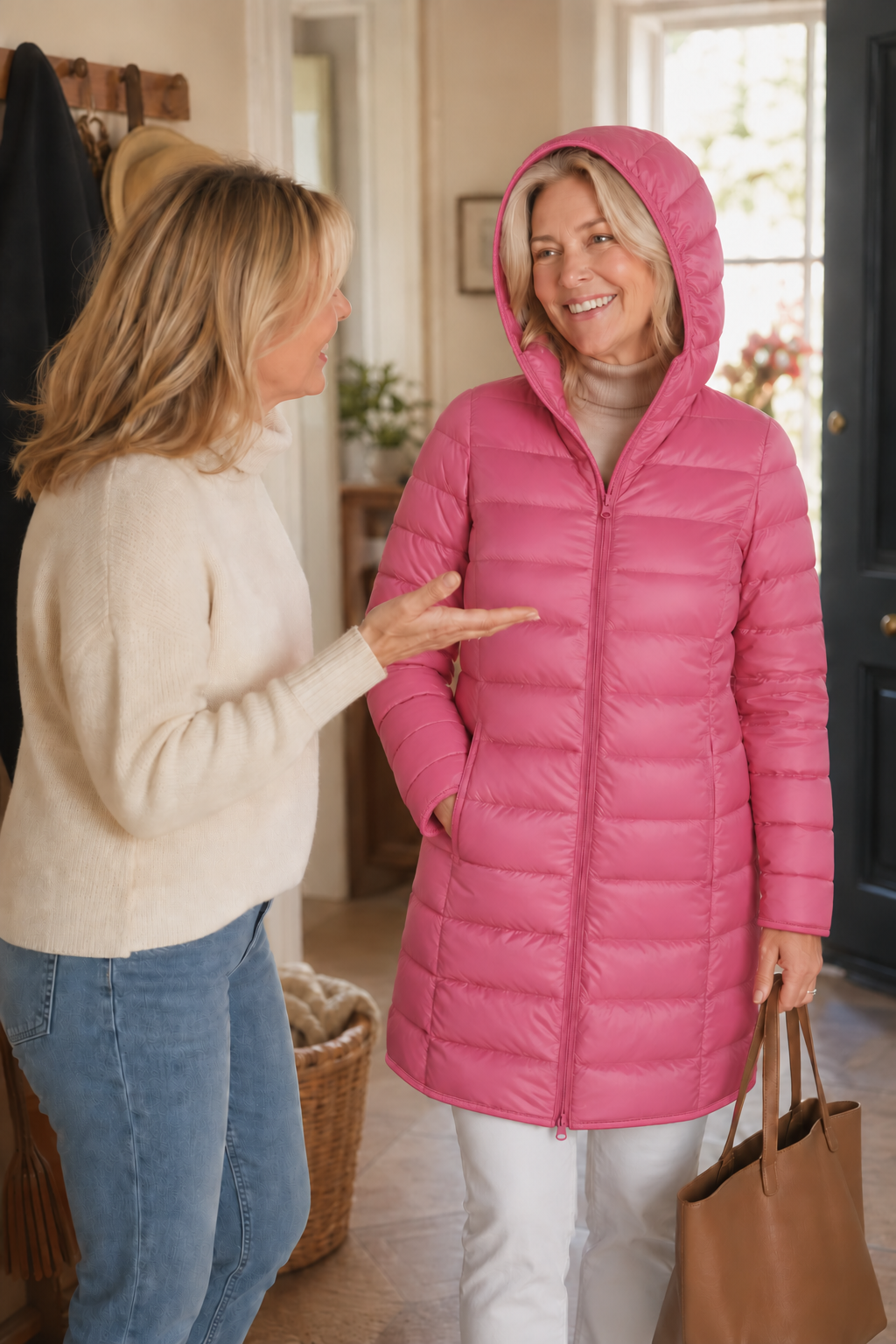 Featherlyte – Detachable-Hood Packable Ultralight Puffer Jacket