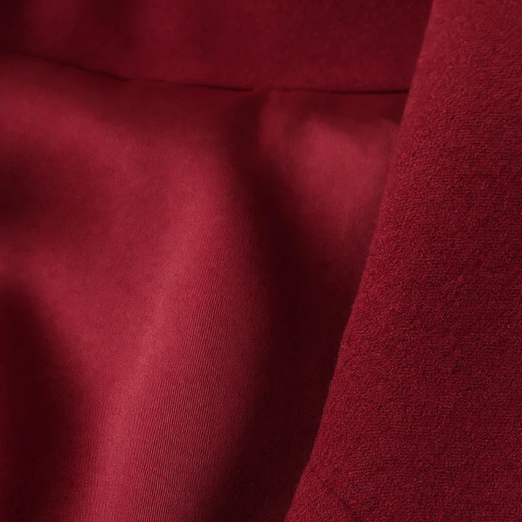 Wintelle – Textured Double-Breasted Winter Coat