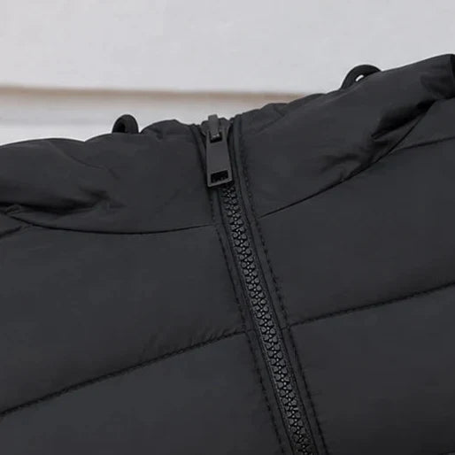 Coverelle – Long Hooded Puffer Vest