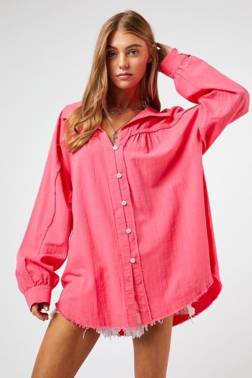 Pink Lemonade Relaxed Fit Shirt