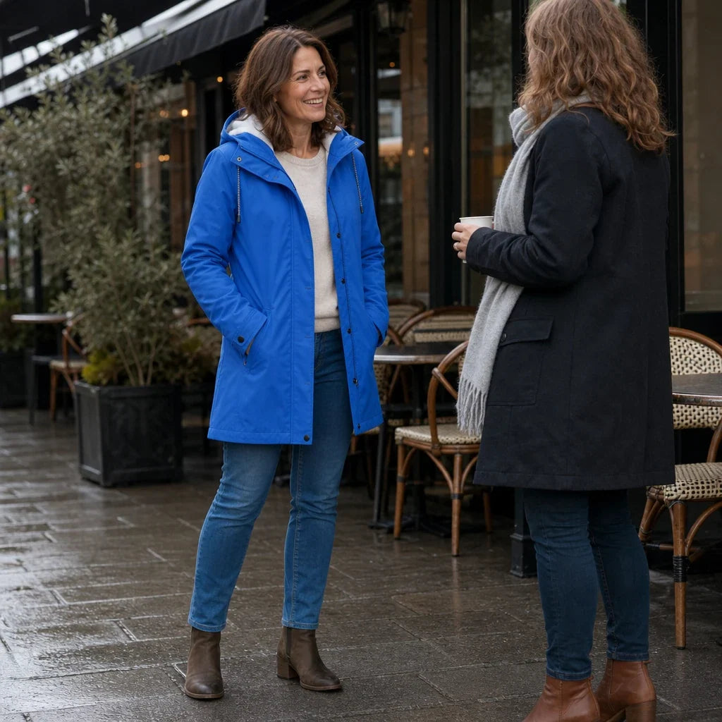 Windora – Fleece-Lined Hooded Winter Jacket
