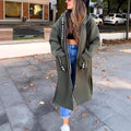 Wrapelle – Extra-Long Hooded Zip Jacket