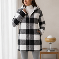 Checkhaven – Buffalo Check Hooded Zip Jacket