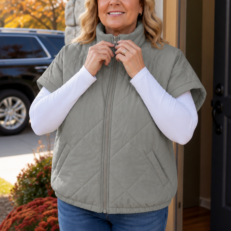 Quilta – Diamond-Quilted Vest