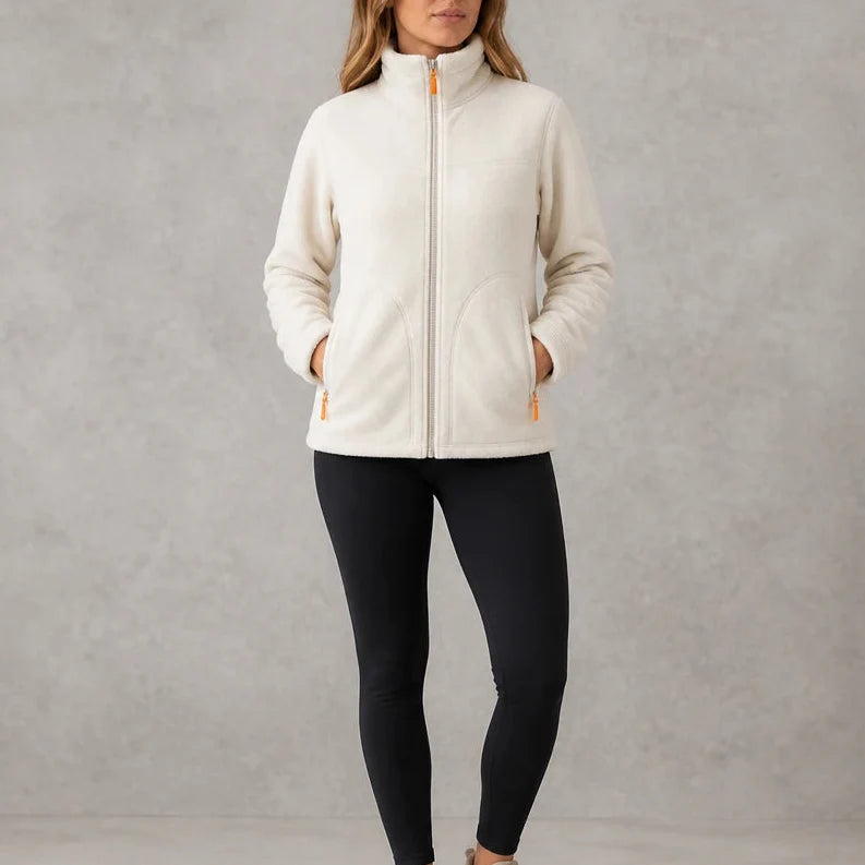 Velora – Zip-Up Fleece Winter Jacket