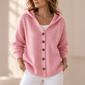 Softcove – Hooded A-Line Knit Cardigan