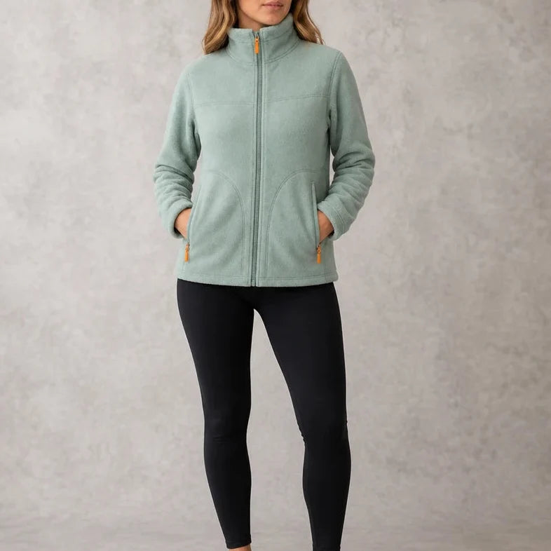 Velora – Zip-Up Fleece Winter Jacket