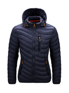 Women's Full-Zip Hooded Puffer Jacket