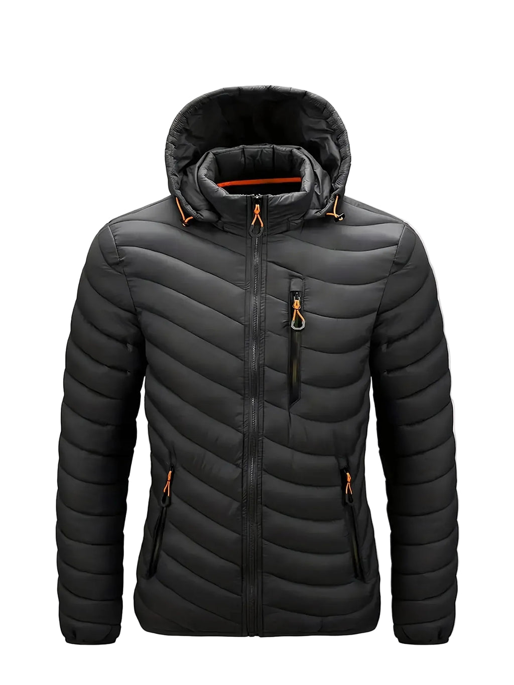 Women's Full-Zip Hooded Puffer Jacket