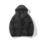 Women's Oversized Zip-Up Hooded Puffer Jacket