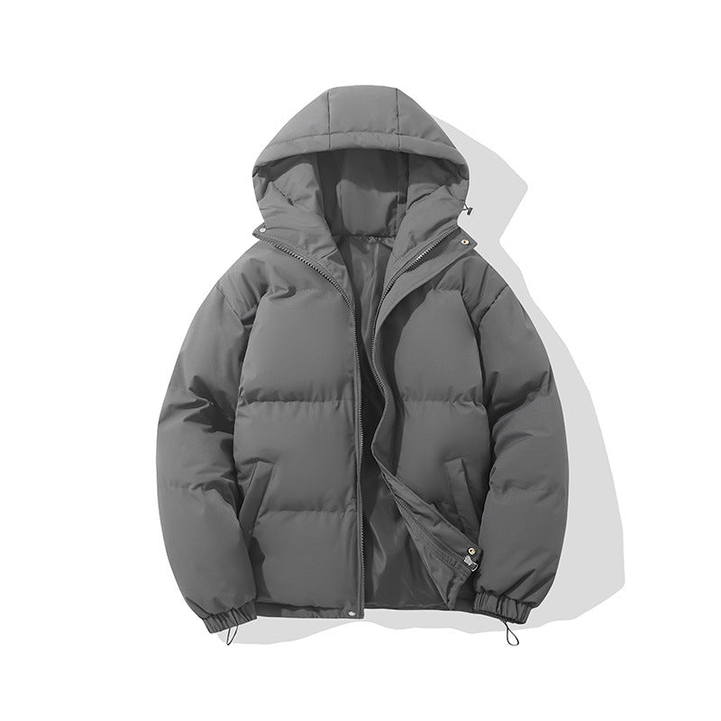 Women's Oversized Zip-Up Hooded Puffer Jacket