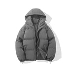 Women's Oversized Zip-Up Hooded Puffer Jacket