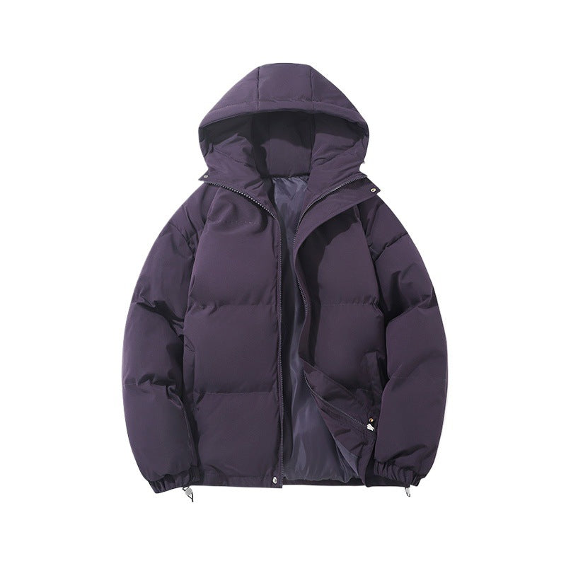 Women's Oversized Zip-Up Hooded Puffer Jacket
