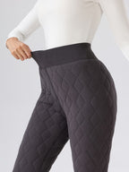 Women's Quilted High-Rise Leggings