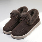 Women's Suede-Look Faux-Fur-Lined Ankle Boots
