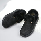 Women's Suede-Look Faux-Fur-Lined Ankle Boots